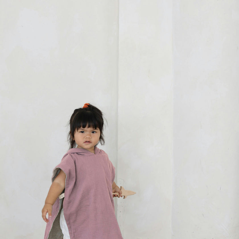 Reversible Hooded Poncho