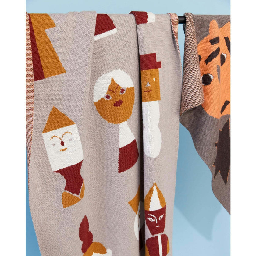 Mix & Mingle Knit Midi Blanket