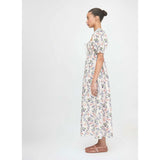 The Scarlett Nap Dress - Pink Scallop Bow Chintz