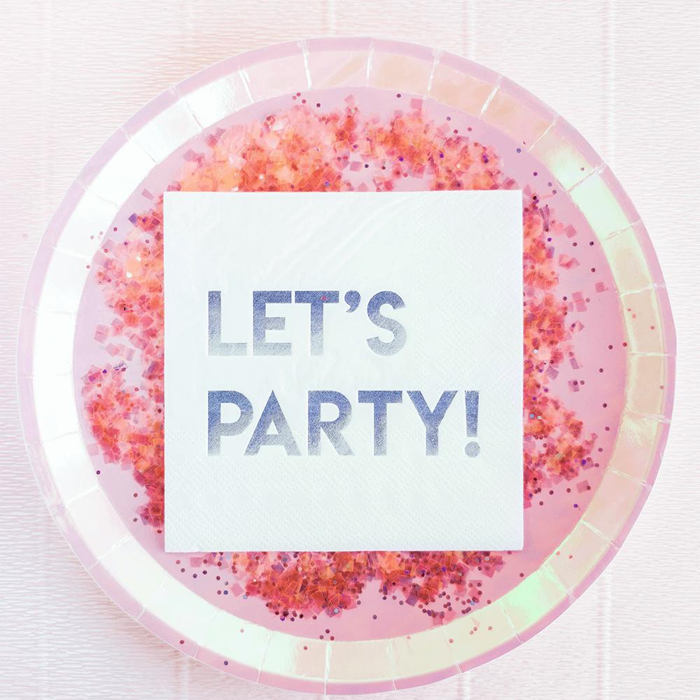 Posh Just Peachy Round Plates - 2 Size Options