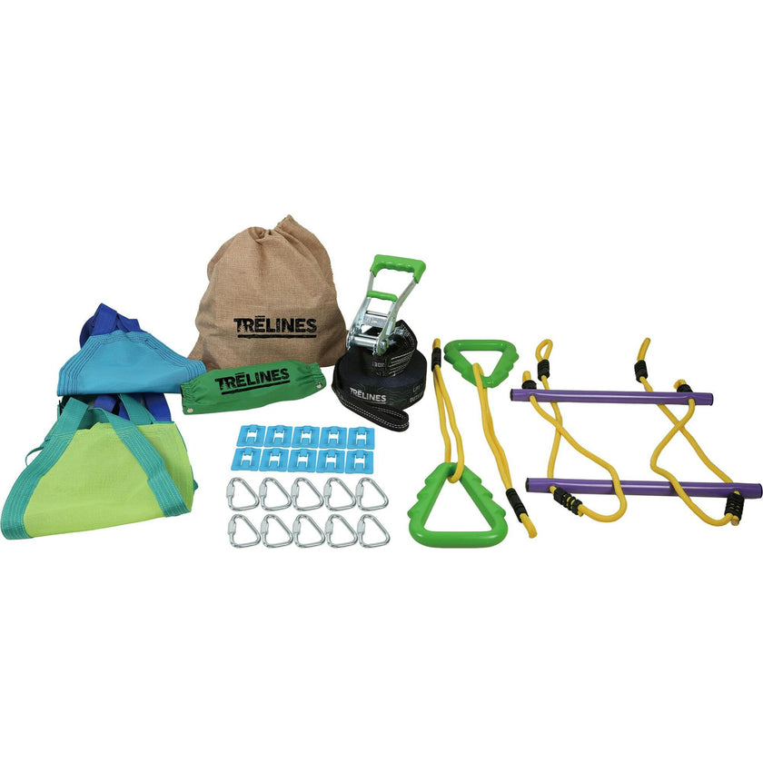 Treslines: Swingset Gymnastics Kit 36 ft - Gym Rings