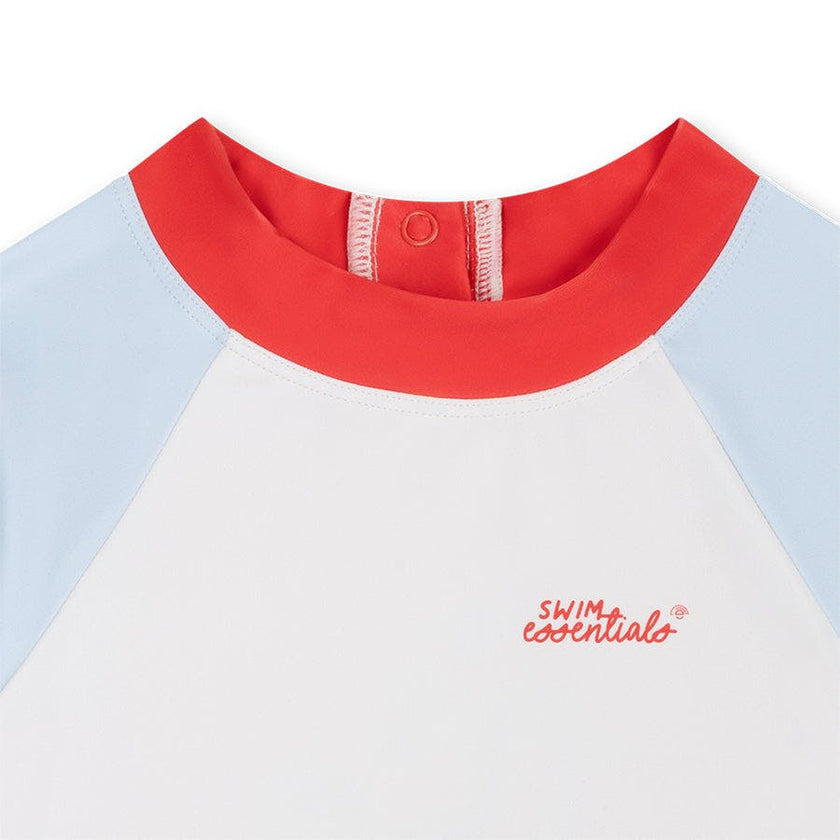 Swim Shirt Short Sleeves - Multicolored - Seas The Day