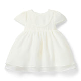 The Organza Occasion Baby Dress, ivory