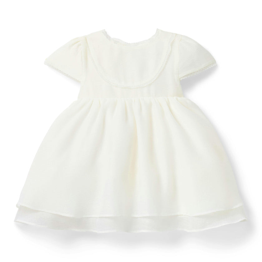 The Organza Occasion Baby Dress, ivory
