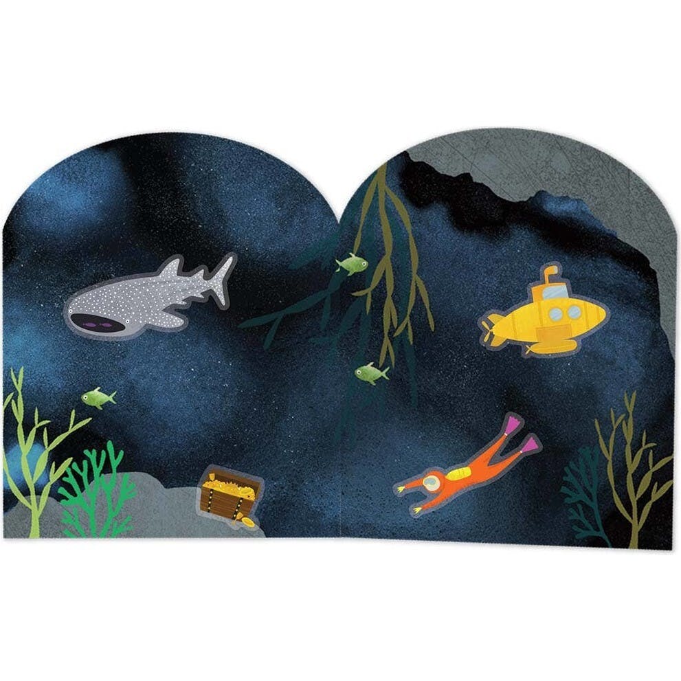 Stick & Play book Deep Sea