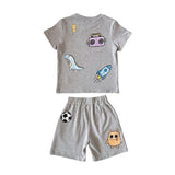 Boys Sticker Short Set
