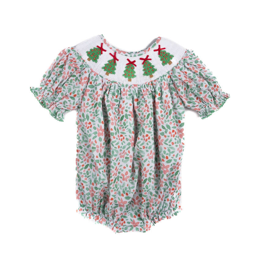 Christmas Tree Floral Bubble