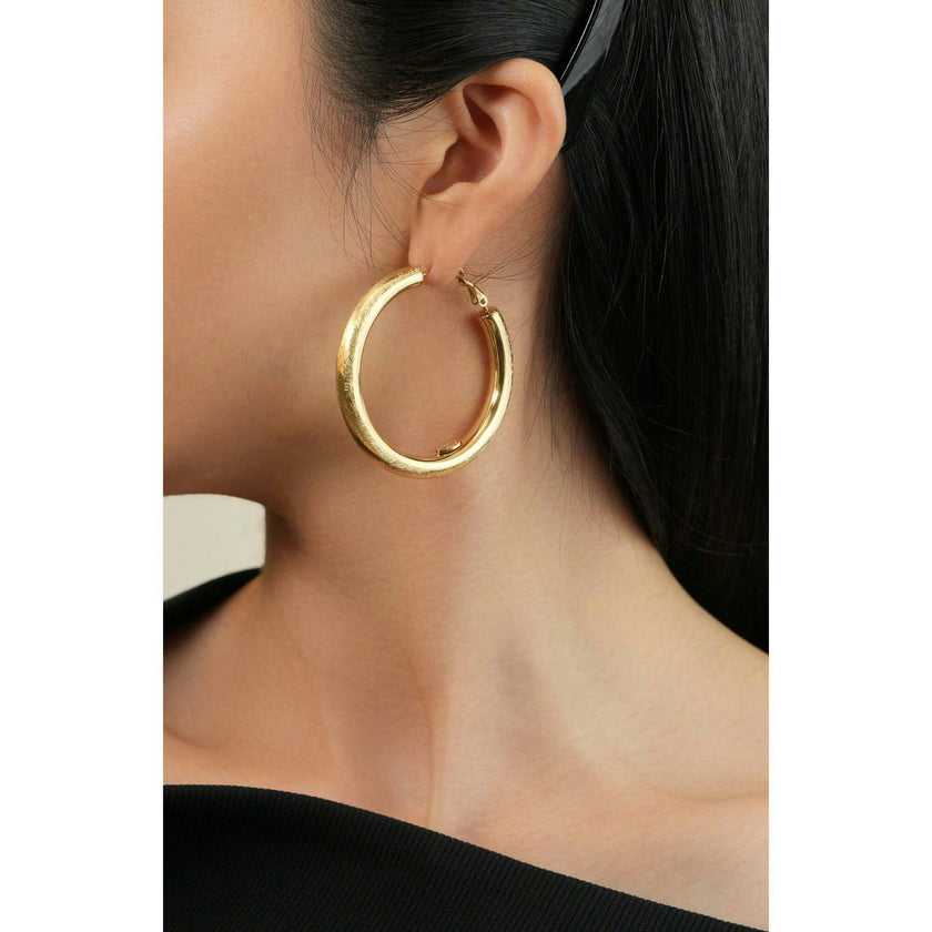 Retro Large Hoop Earrings