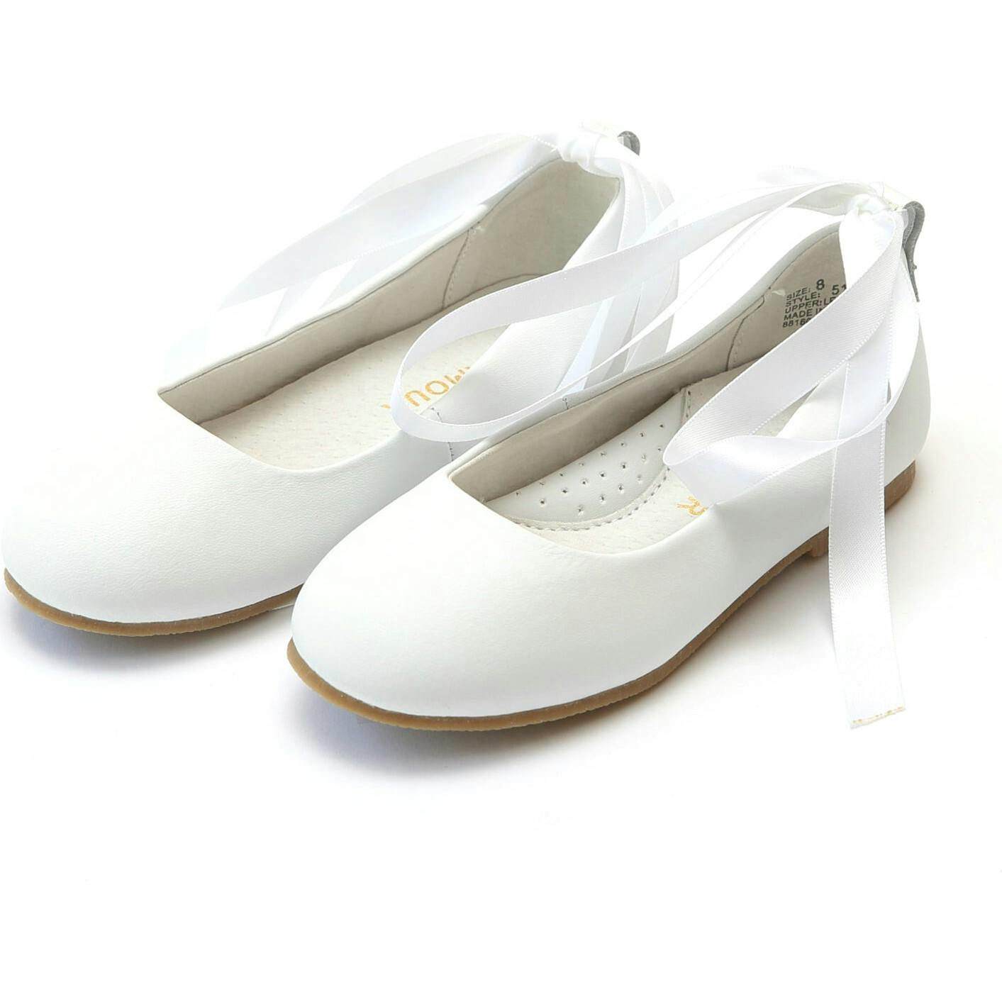 Sylvie Laced Leather Flat