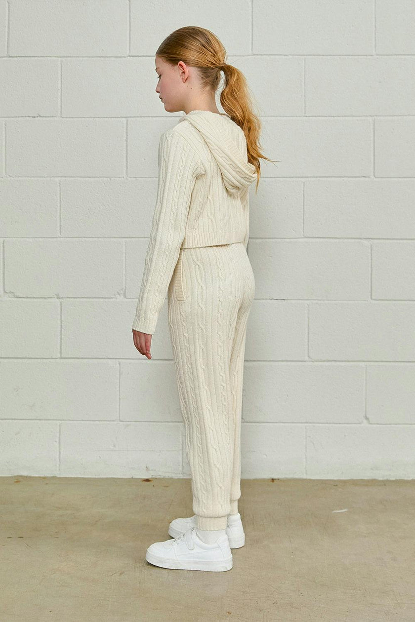 Cable Knit Jogger