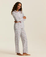 Women's Twill Colette Pajama Set in Winter Garden