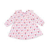 Leslie Rose - Sofia Dress with Oversize Collar and Bloomer