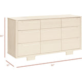 Yuzu 9-Drawer Assembled Dresser