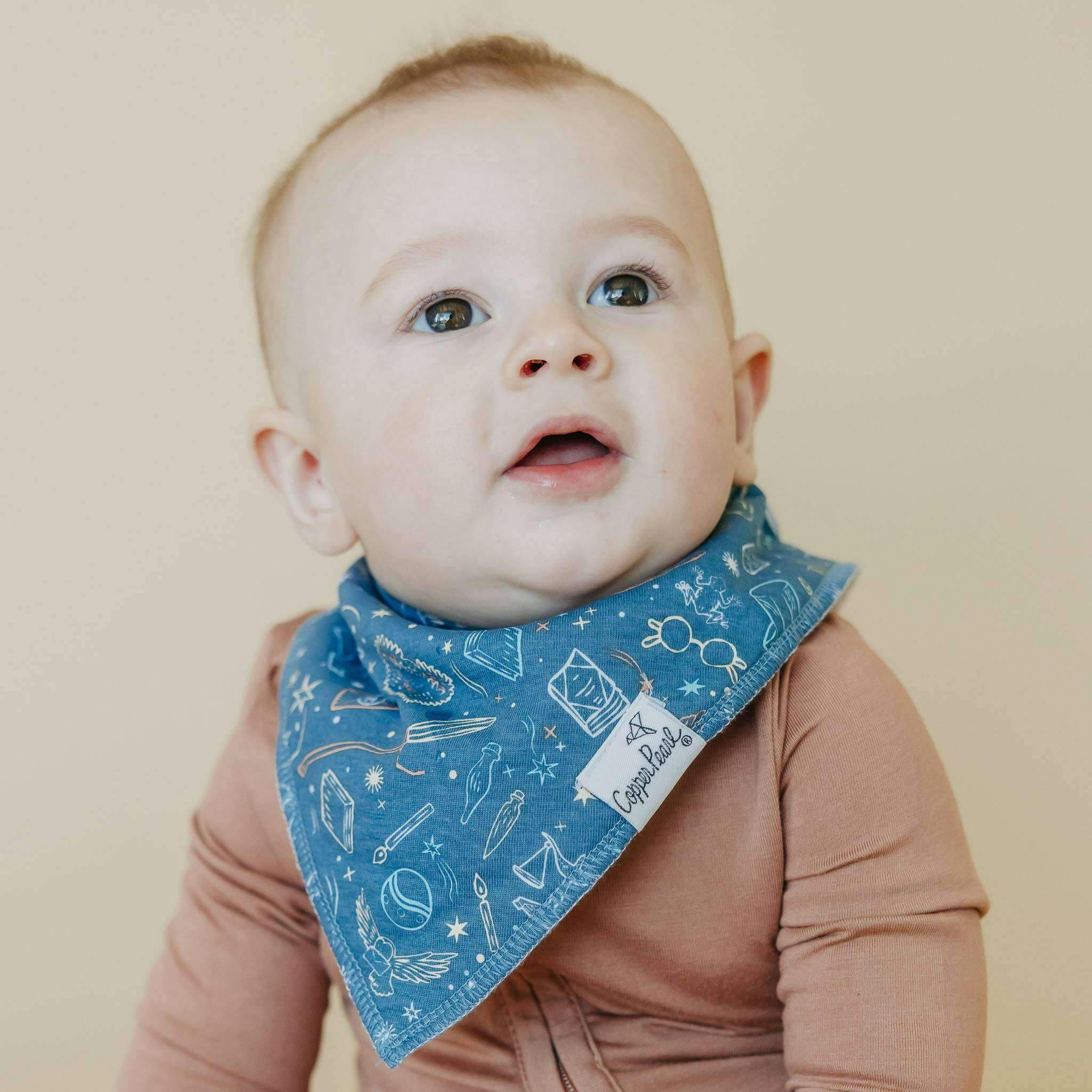 4 Pack Baby Bandana Bibs - Wizarding World
