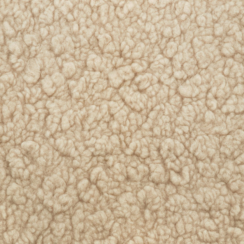 Cali Pillowback Shearling Swivel Glider