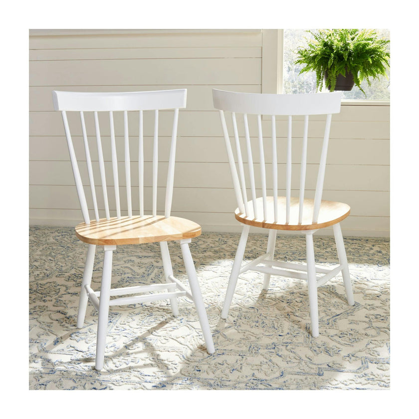 Set of 2 Parker Spindle Accent Chairs