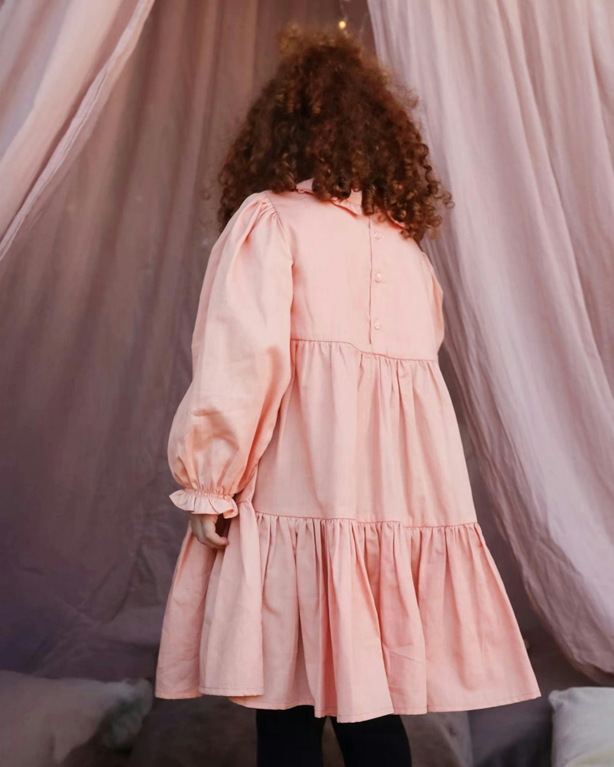 Marguerite Dress - Blush Pink