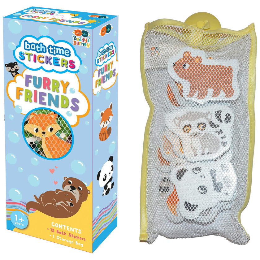 Bath Time: Stickers - Furry Friends