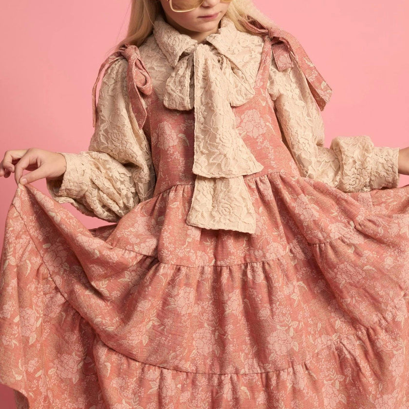 Wildflower Straps Dress Pink Flowers