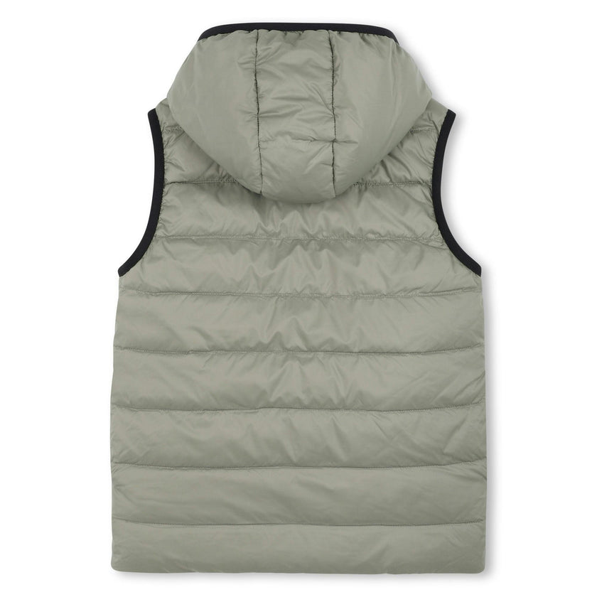 Green Reversible Puffer Jacket