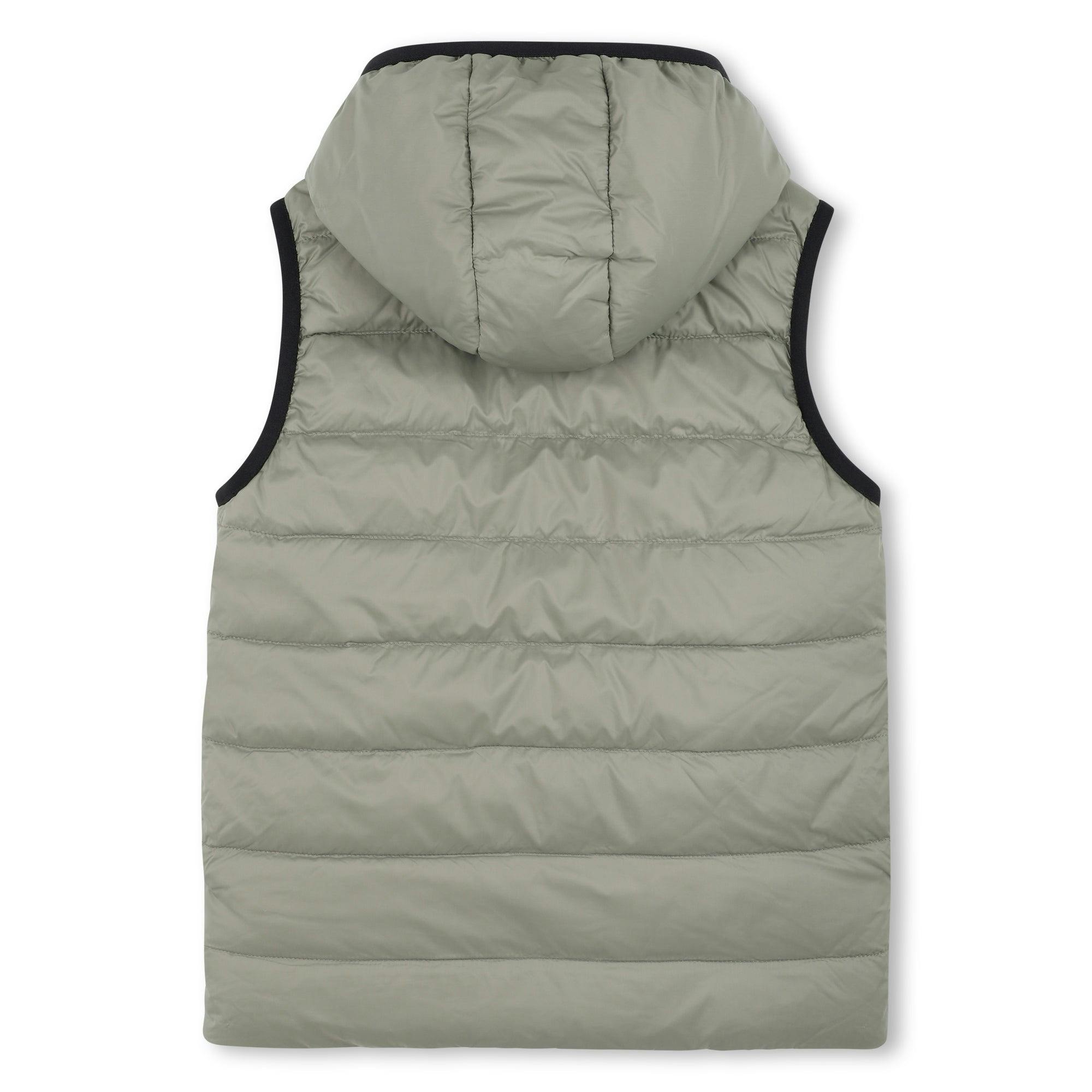 Green Reversible Puffer Jacket