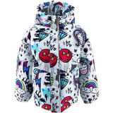 Graffiti Puffer Jacket