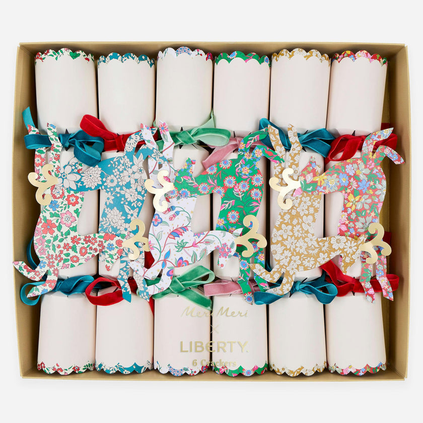 Meri Meri x Liberty Reindeer Crackers