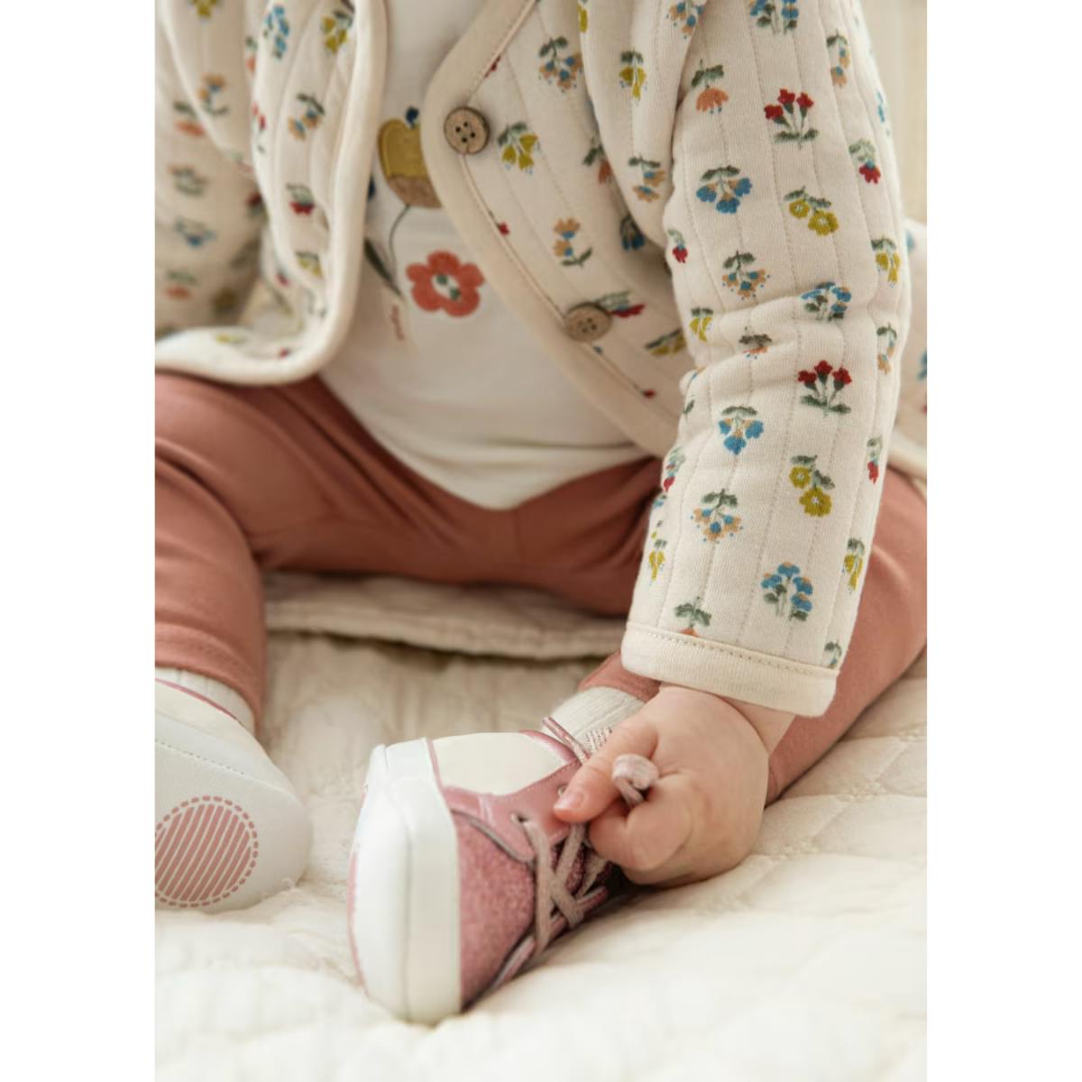 Newborn Girl 3 Piece Floral Set