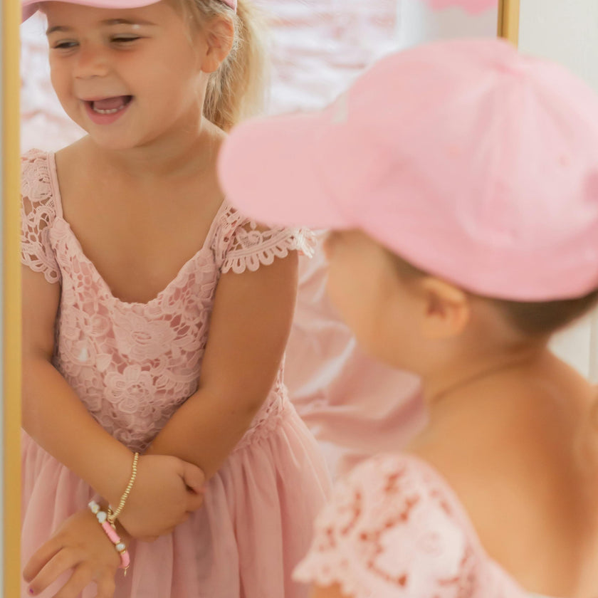 Big Sister Bow Baseball Hat (Baby/Toddler, Youth)