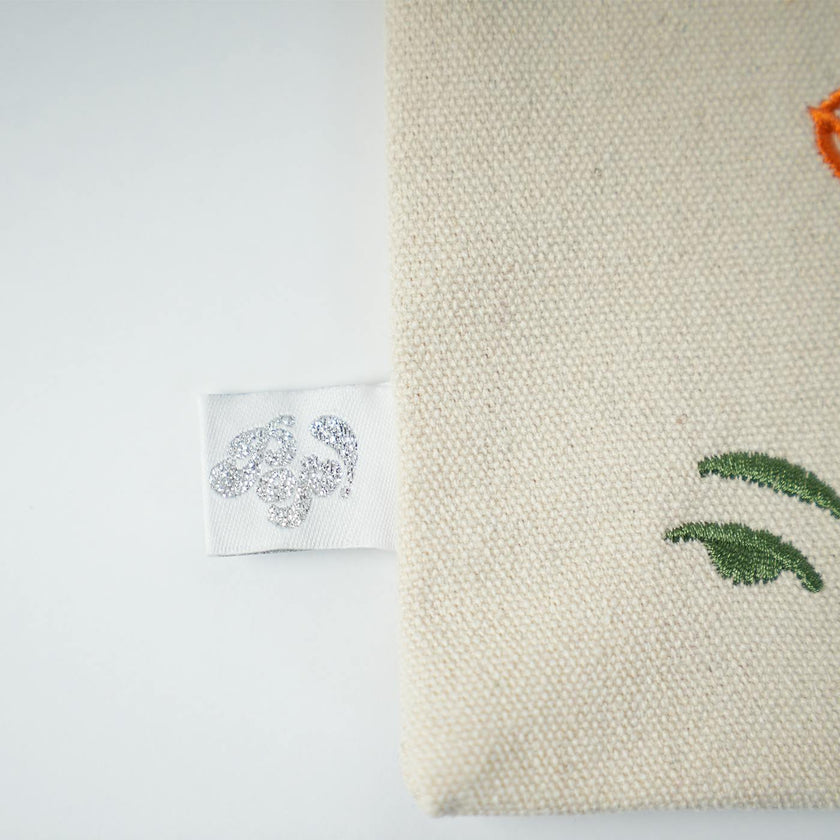 Art Party Embroidered Mini Tote