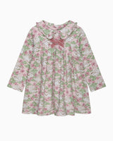 Baby Hedgehog Jersey Dress in Pink