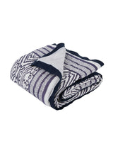 Block-Printed Cotton Crib Quilt