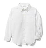 The Poplin Shirt, white