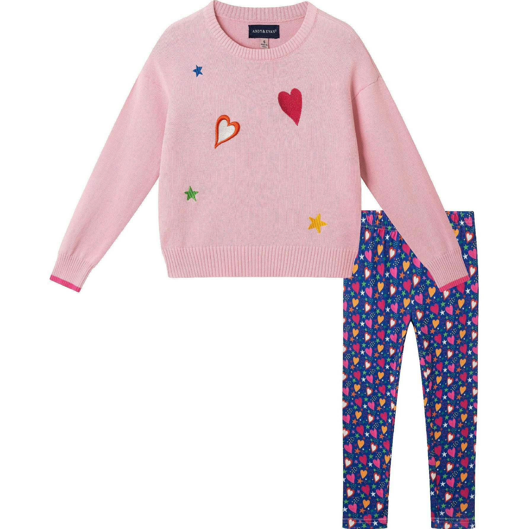 Kids Chenille Sweater & Legging Set