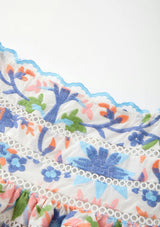 Sarah Embroidered Mini Skirt