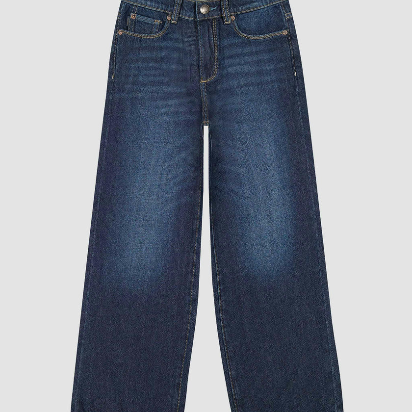 Lily Wide Leg Jeans | Deep Water