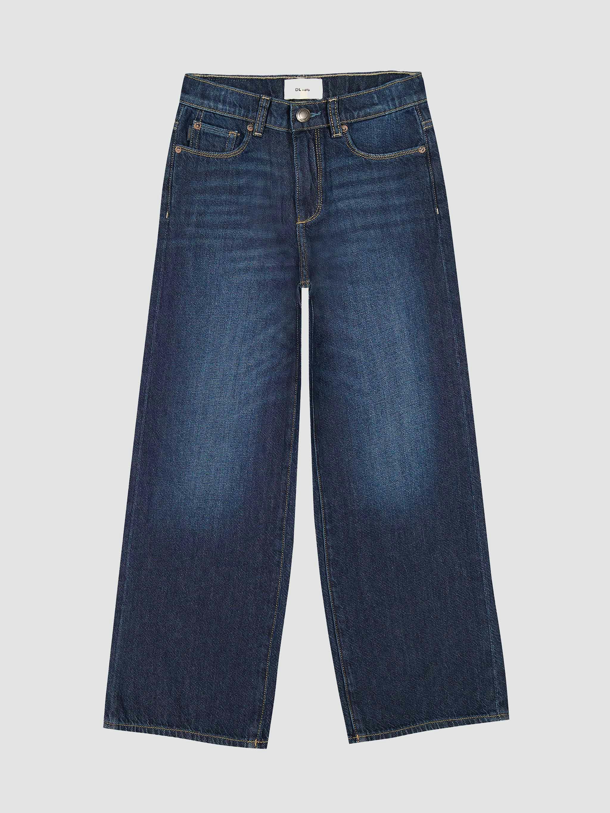 Lily Wide Leg Jeans | Deep Water