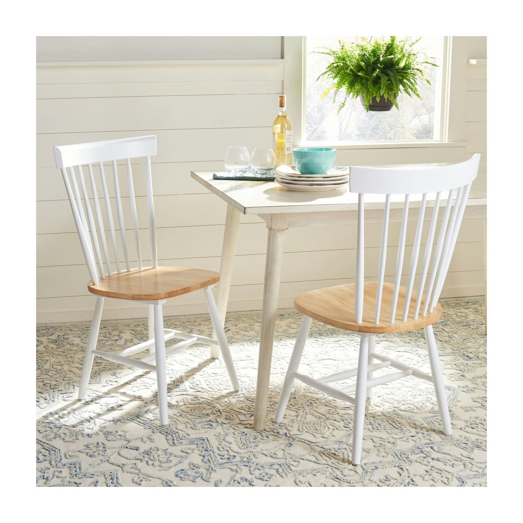 Set of 2 Parker Spindle Accent Chairs