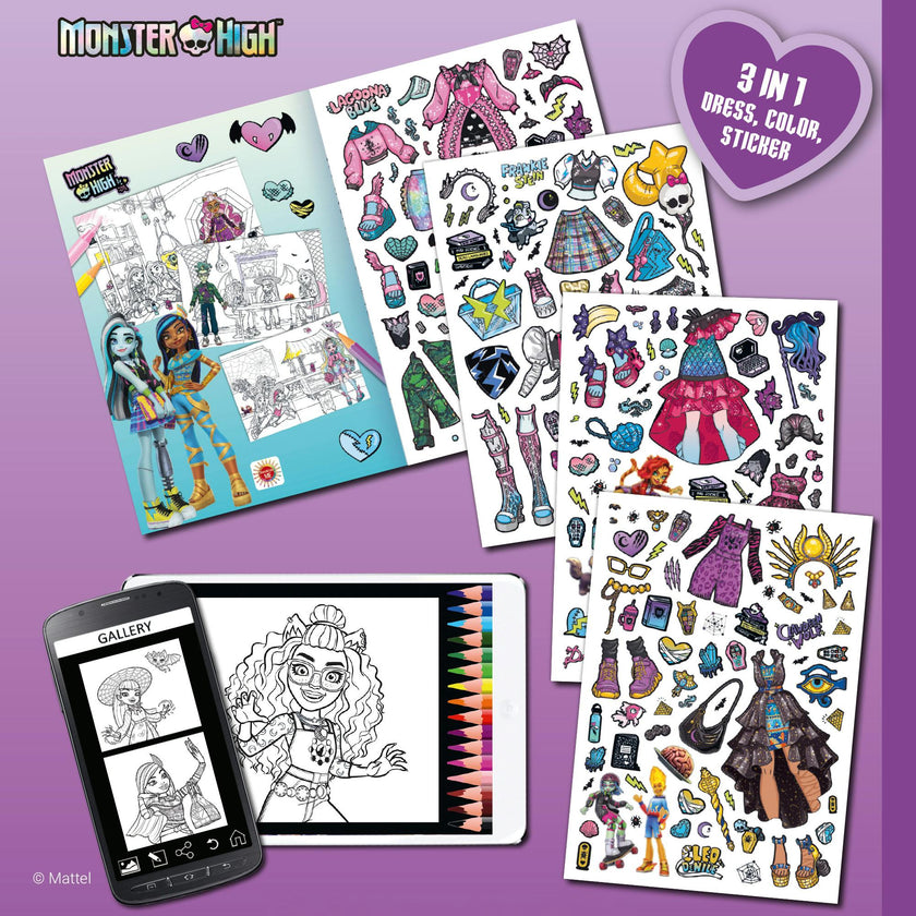 Dress & Color ME: Monster High