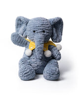 McHugs Starry Denim Elephant Weighted Plush  18cm