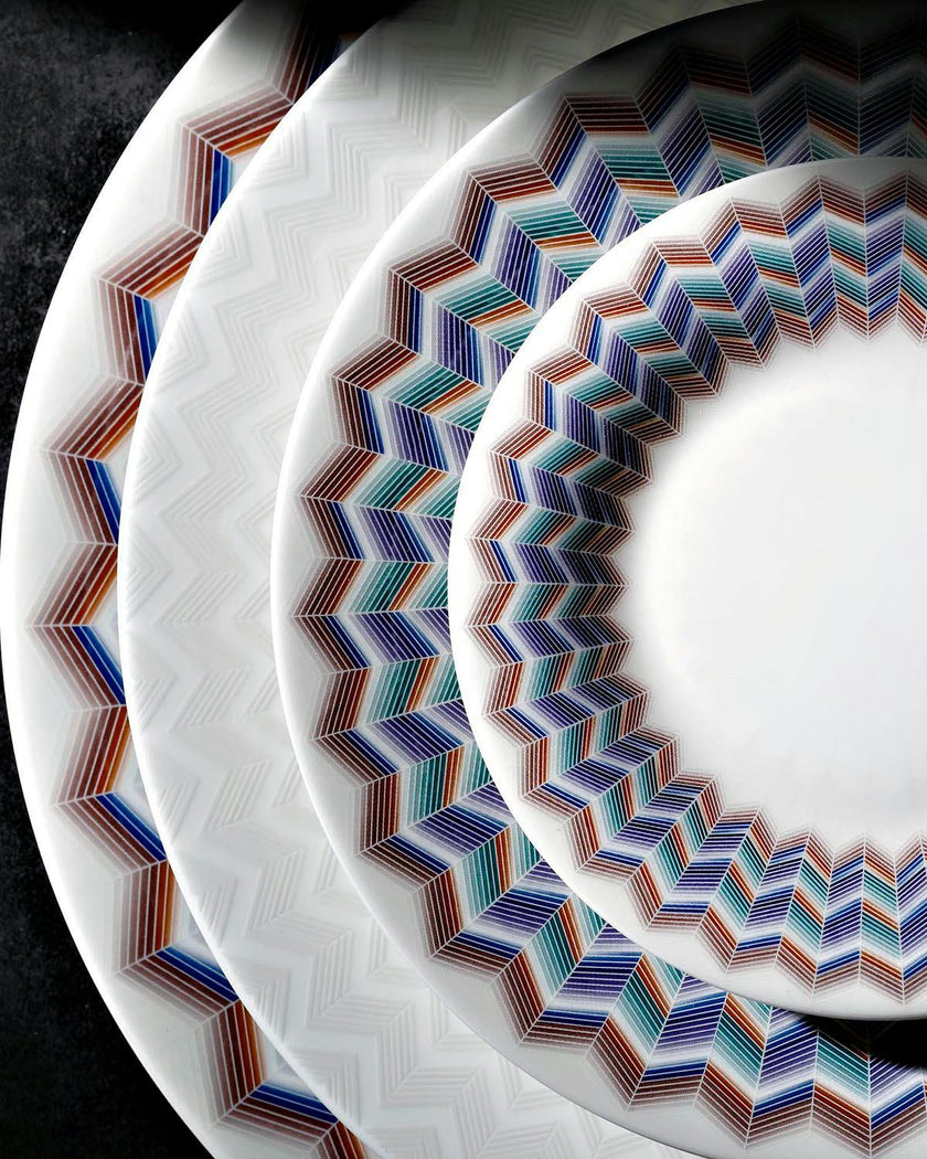 ZIG ZAG JARRIS 148 Set 2 Pcs. Soup Plate - Ø 22 Cm