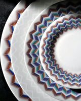 ZIG ZAG JARRIS 148 Set 2 Pcs. Bread Or Butter Plate - Ø 15,5 Cm