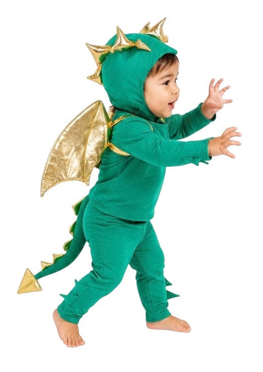 Emerald Sky Dragon Pajama Costume
