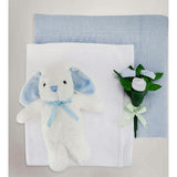 Personalized Little Blue Bunny's Blanket Cake