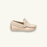 Moccasin Baby | Cream Leather