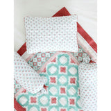 Block-Printed Cotton Crib Quilt