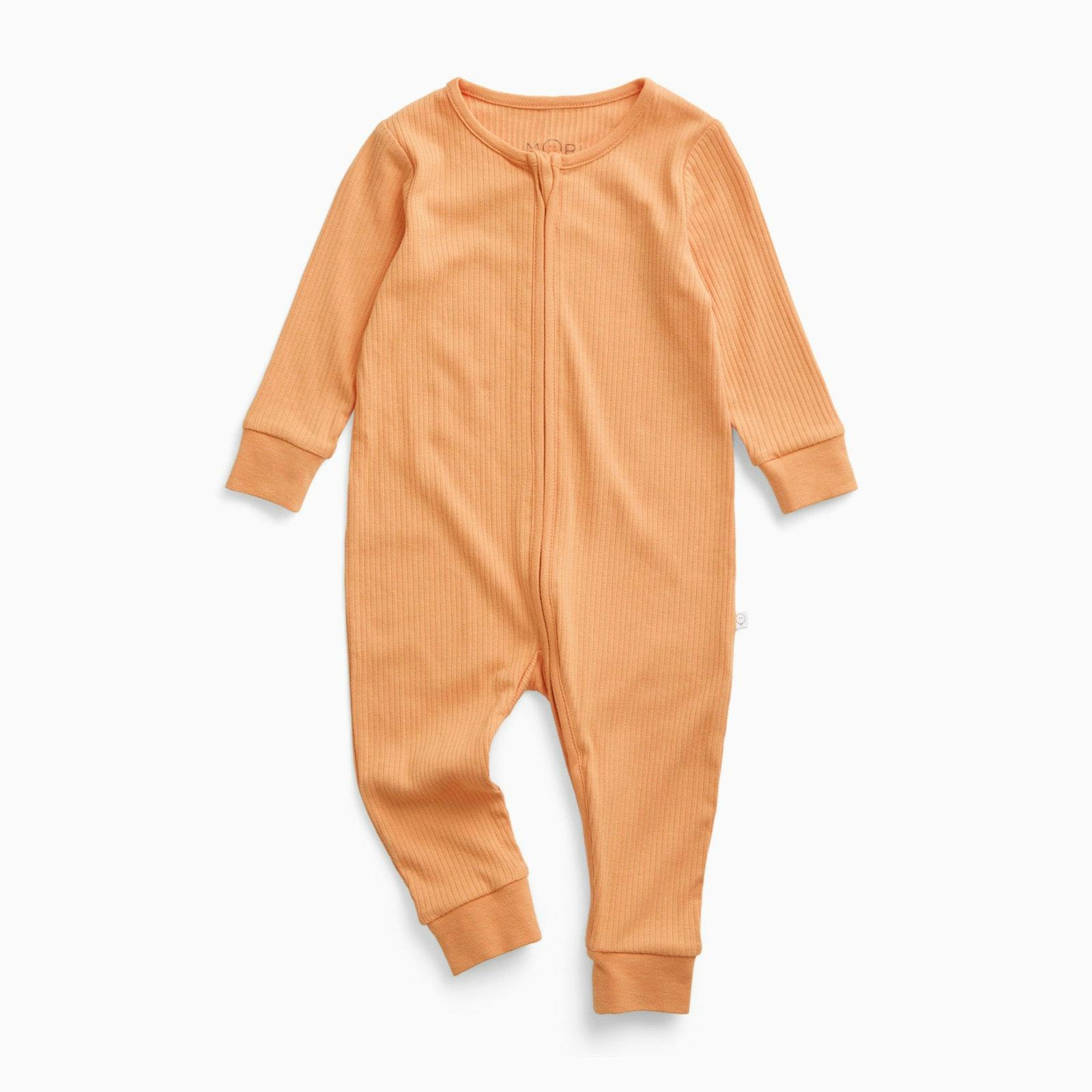 Ribbed Clever Zip Snug Fit Pajamas