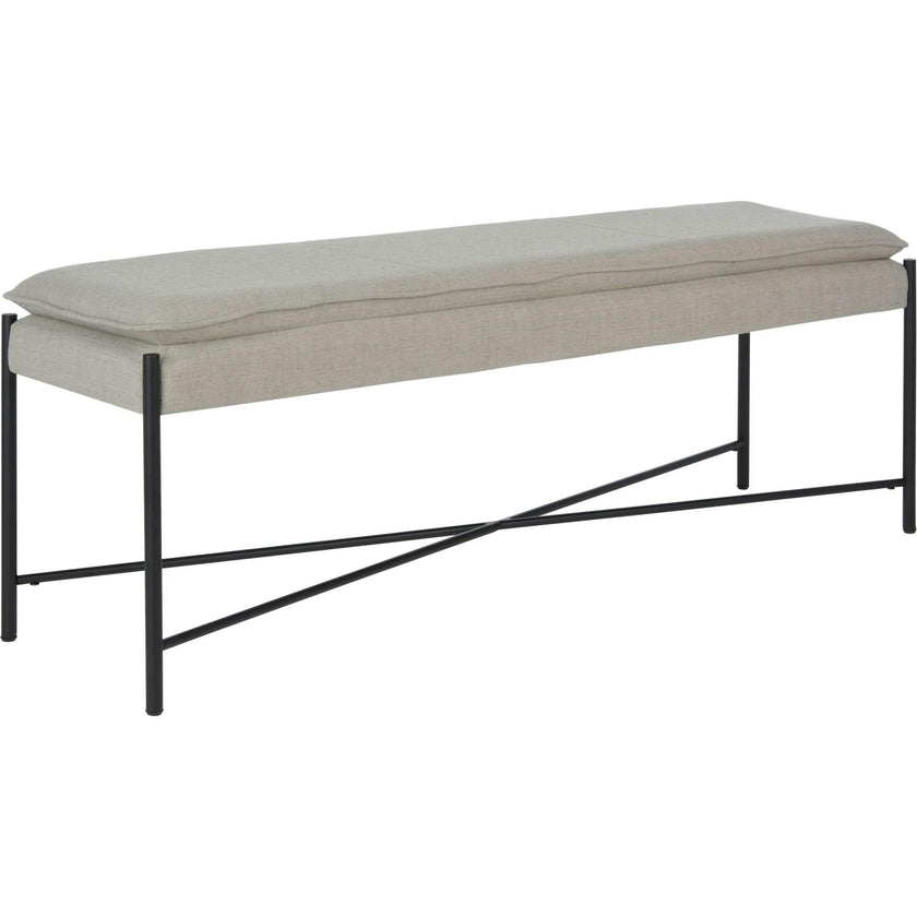 Kara Cushioned X Bench