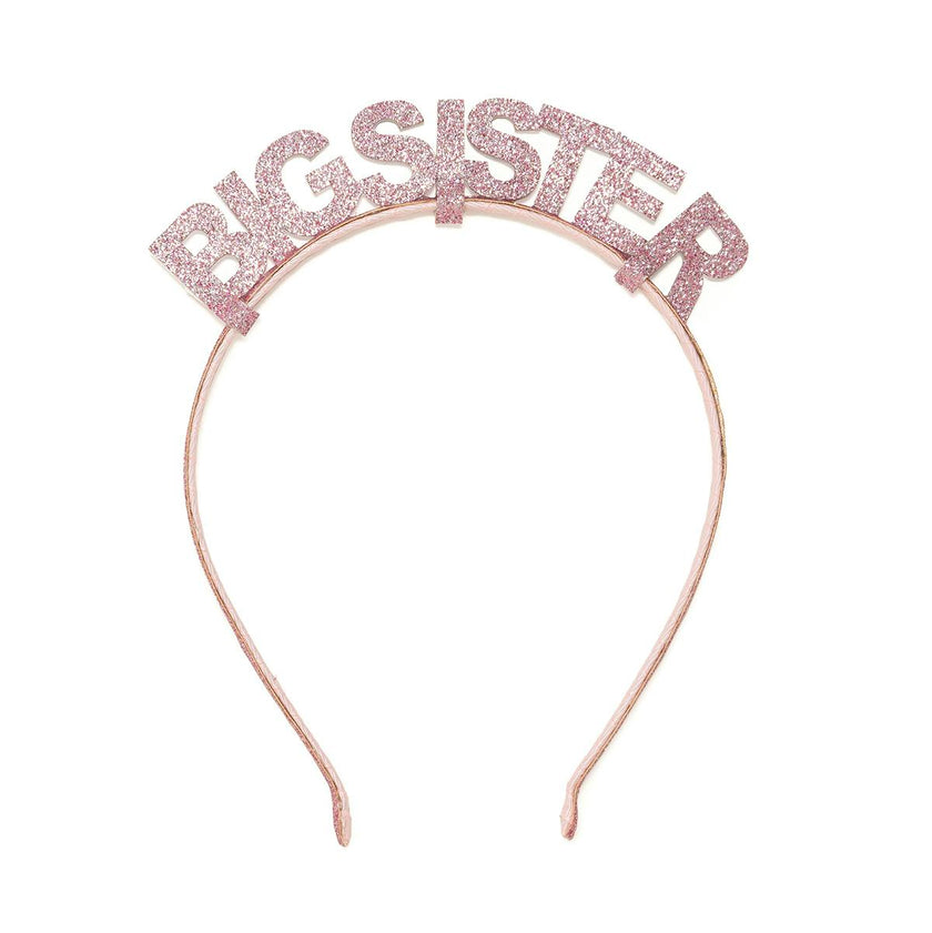 Pink Big Sister Headband