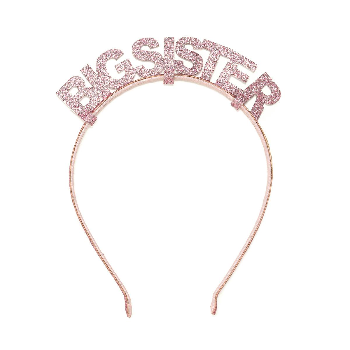Pink Big Sister Headband